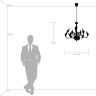Люстра подвесная LIGHTSTAR Cigno Collo 751127